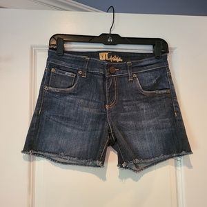 Kut From the Kloth Gidget Frey Shorts Denim Size 0